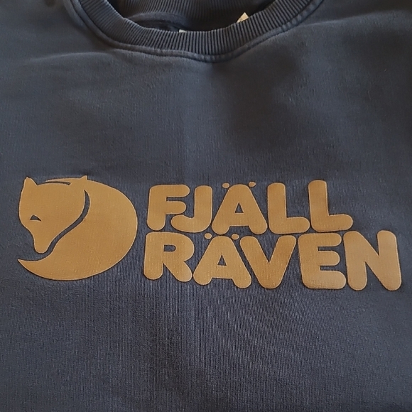 Fjallraven Blue Sweatshirt Classic Crew Neck - Picture 3 of 6